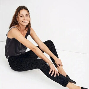 Madewell | 9"  Mid-Rise Skinny Jeans: Flocked